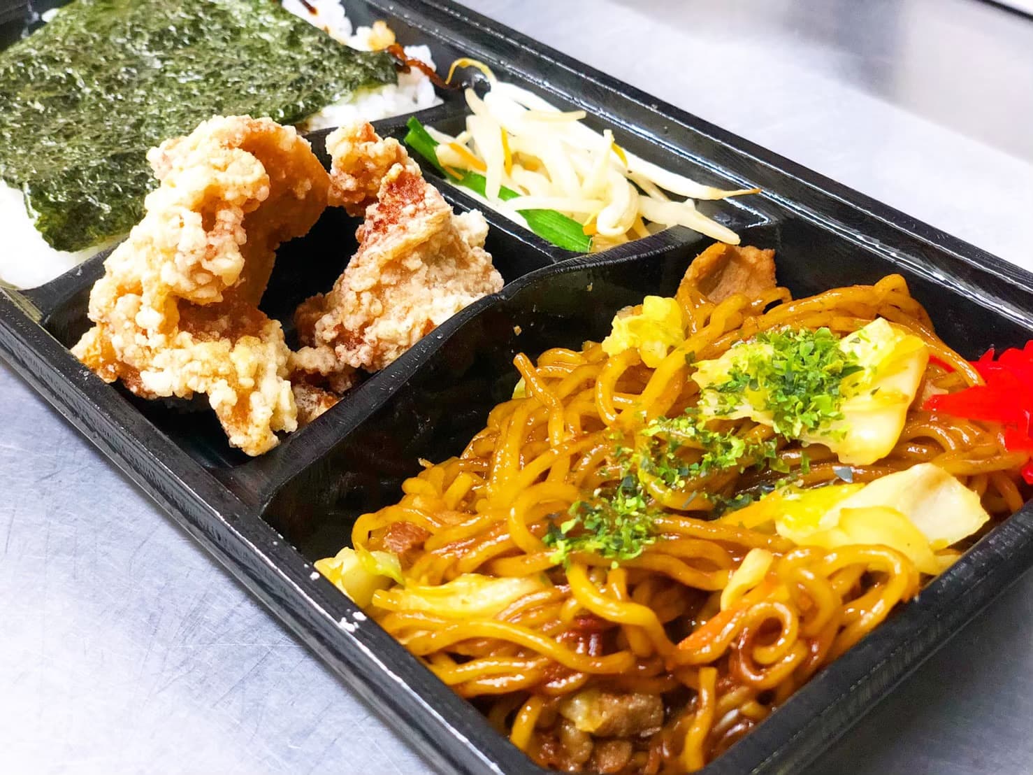 のり焼きそば弁当