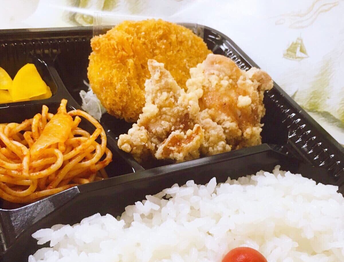 コロ  ッケ＆唐揚げ弁当